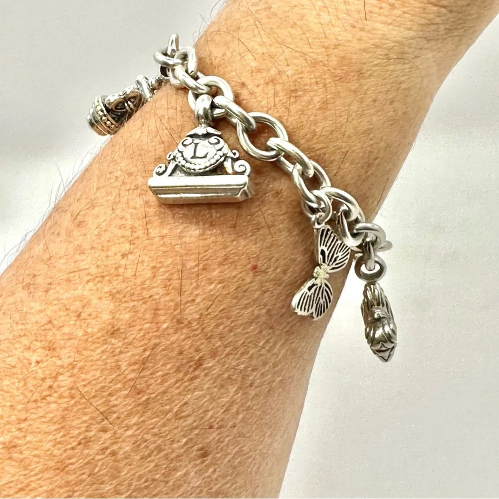 Lagos Two Tone 5 Charm Bracelet
